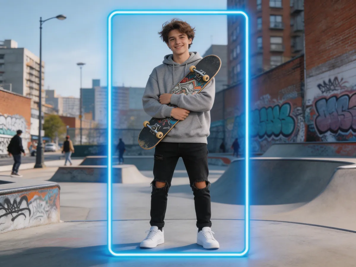 AI Image Extender — Extend Any Direction: Expand left, right, up, down, or all sides at once. Choose custom aspect ratios 