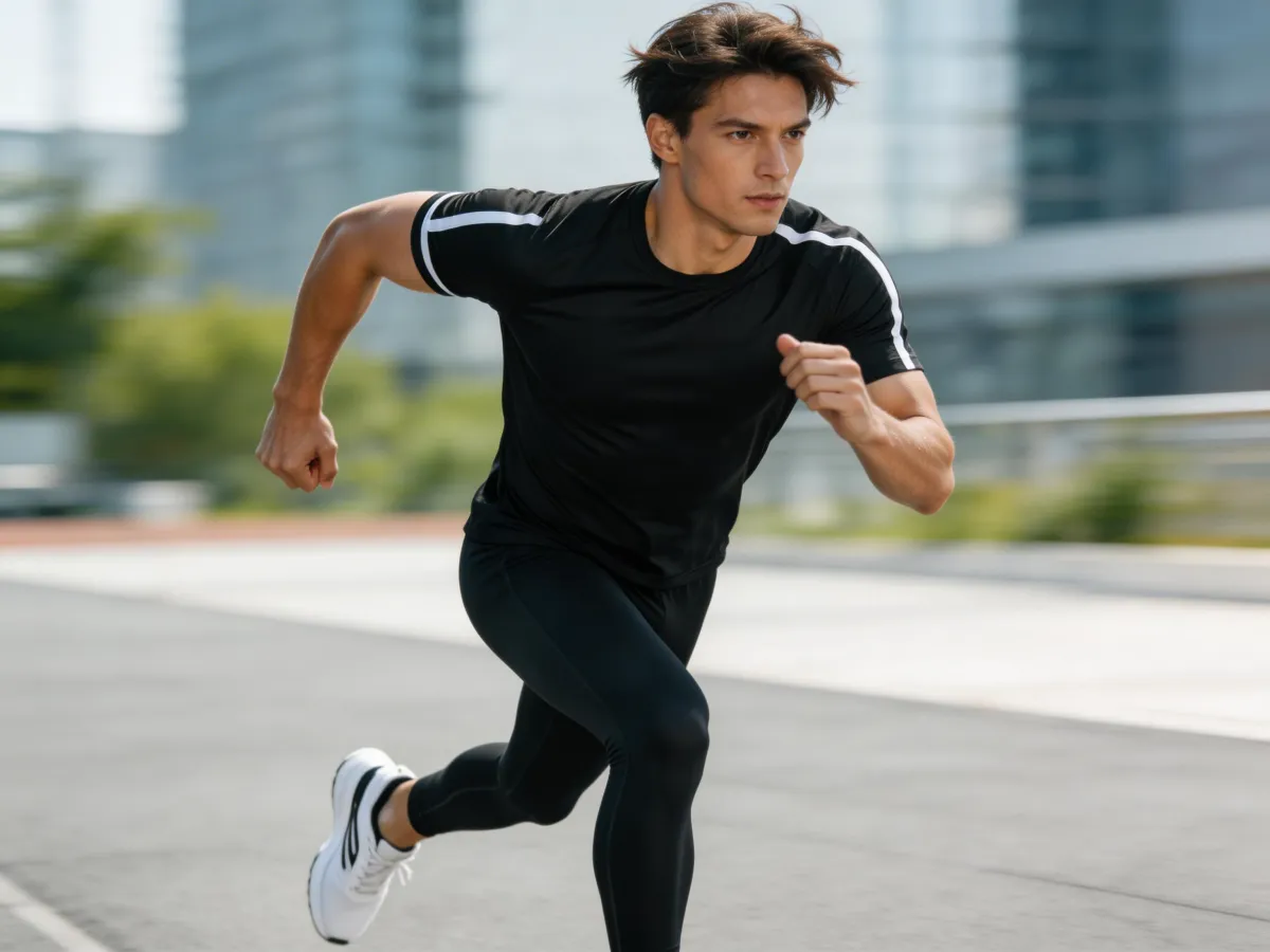 AI Model Swap — Lighting Consistency: Skin tones, highlights, and shadows are recalculated to match the original scene