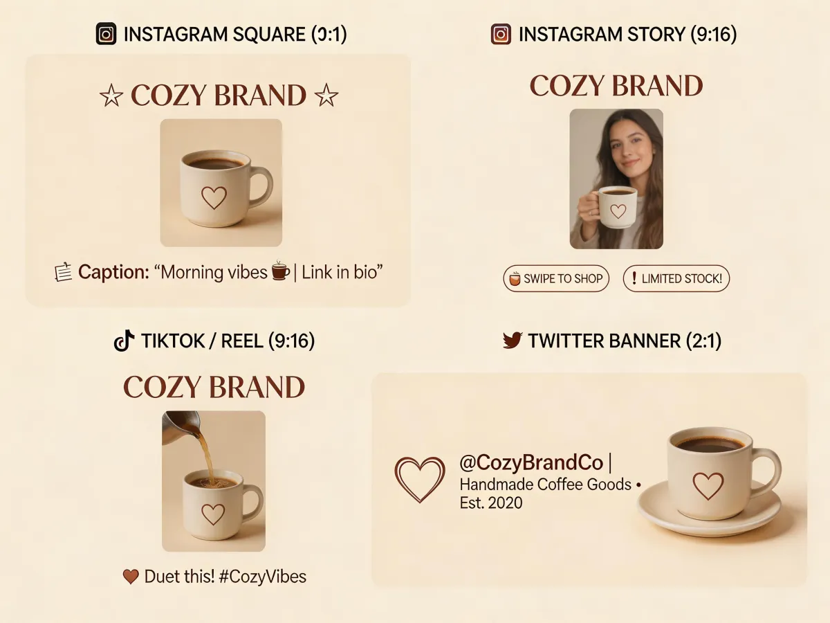 AI Templates — One-Click Deploy: Apply any template to your Custyle storefront instantly. Swap templates anytime 