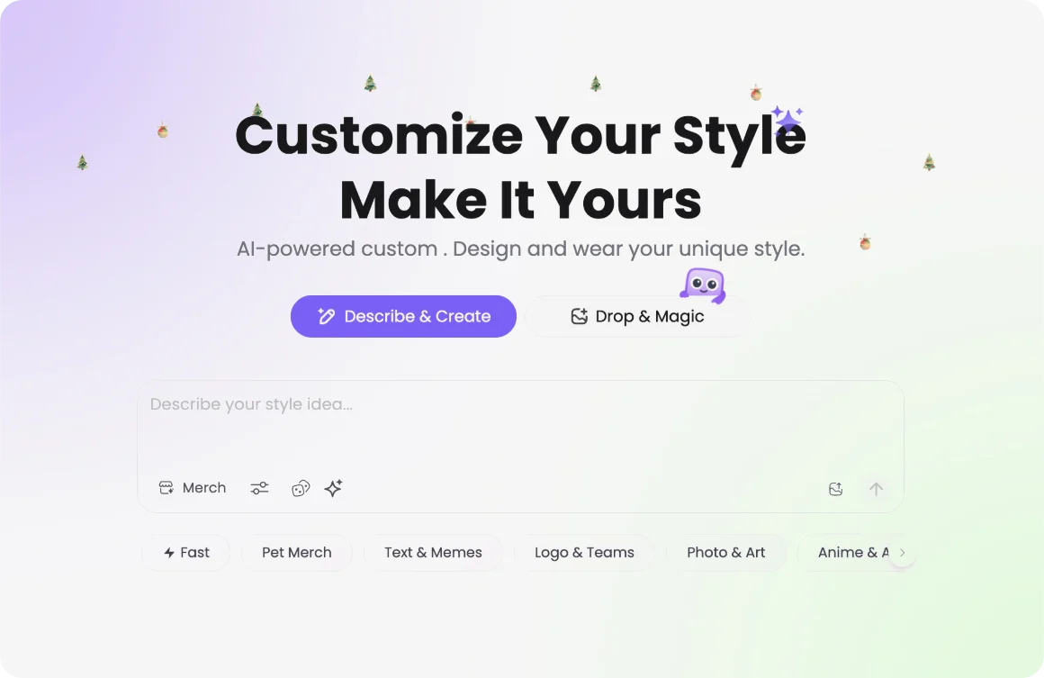 Custyle AI understanding creative vibes and shaping design direction