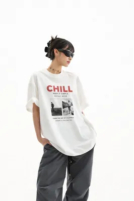 T-Shirt CHILL woman