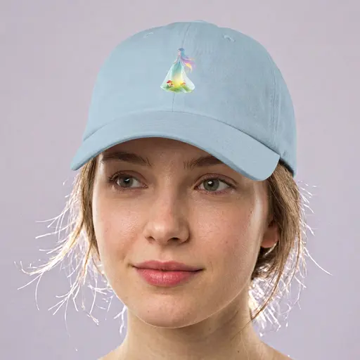 The Secret Meadow Maiden | Classic Dad Hat | Yupoong 6245CM preview image