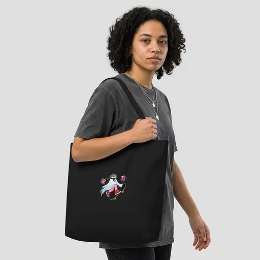 Spectral Shredder | Eco Tote Bag | Econscious EC8000 preview image