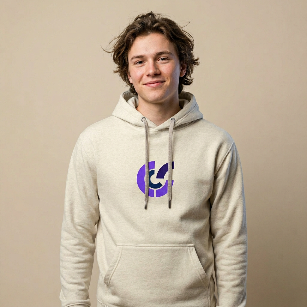 Brand Identity - Purple Segmented Mark