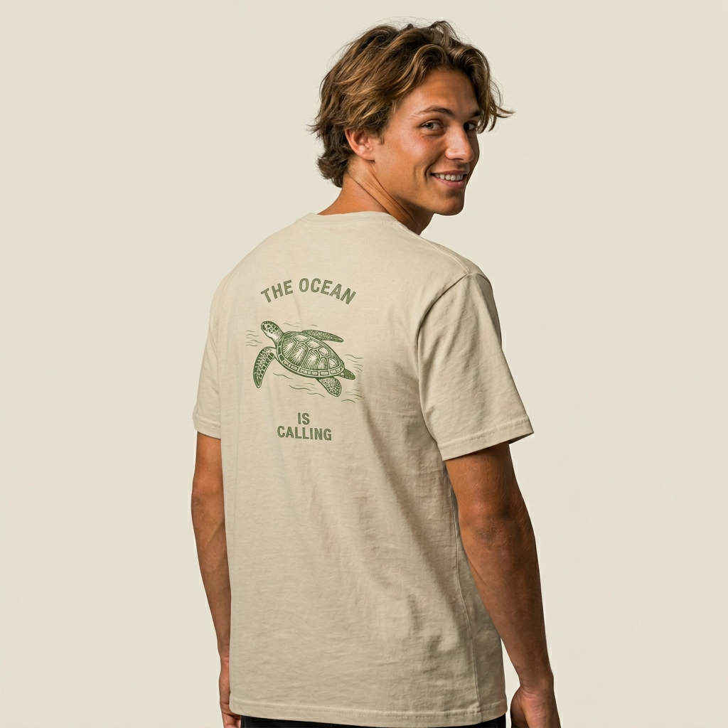 Oceanic Calling Vintage Graphic