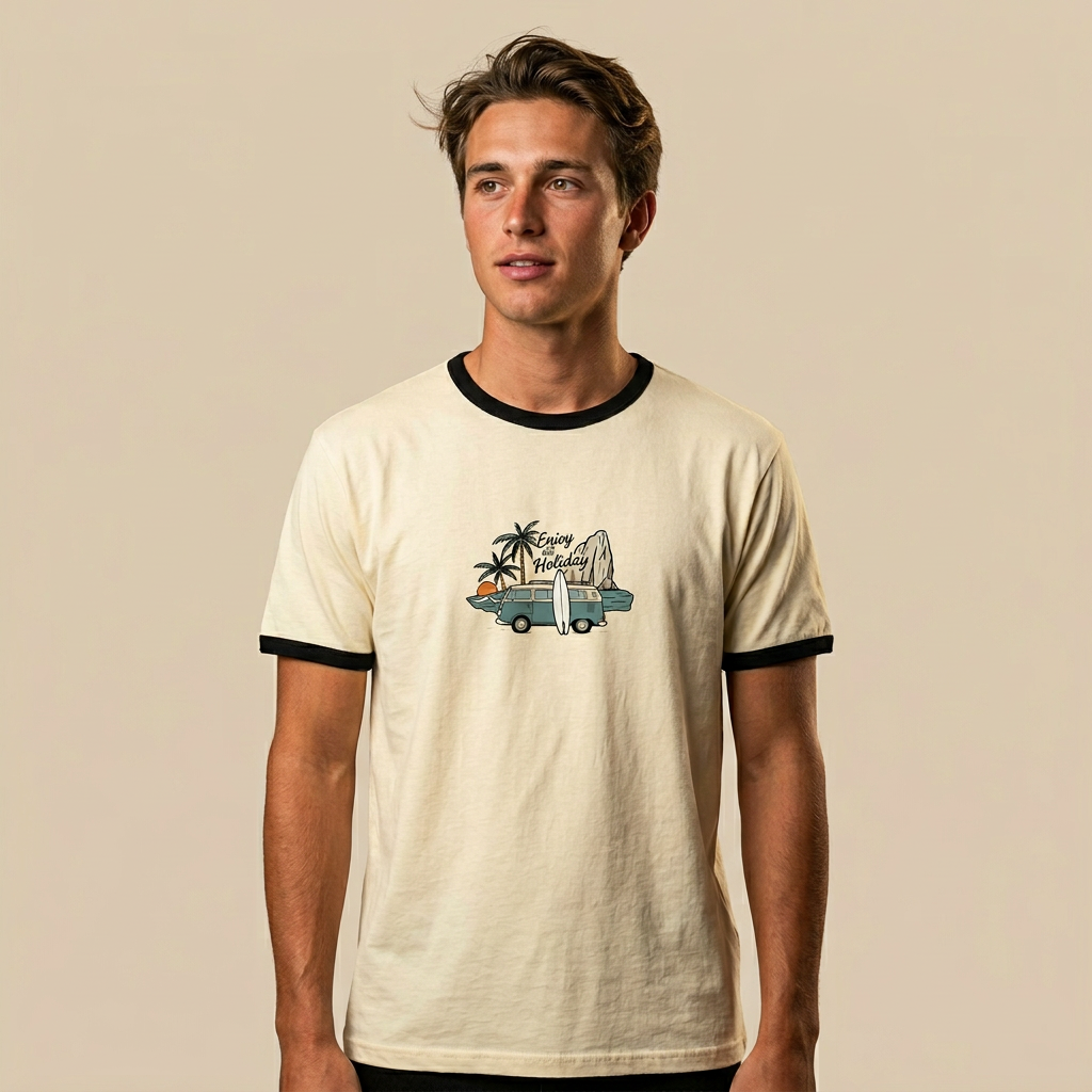 Retro Holiday Van Badge