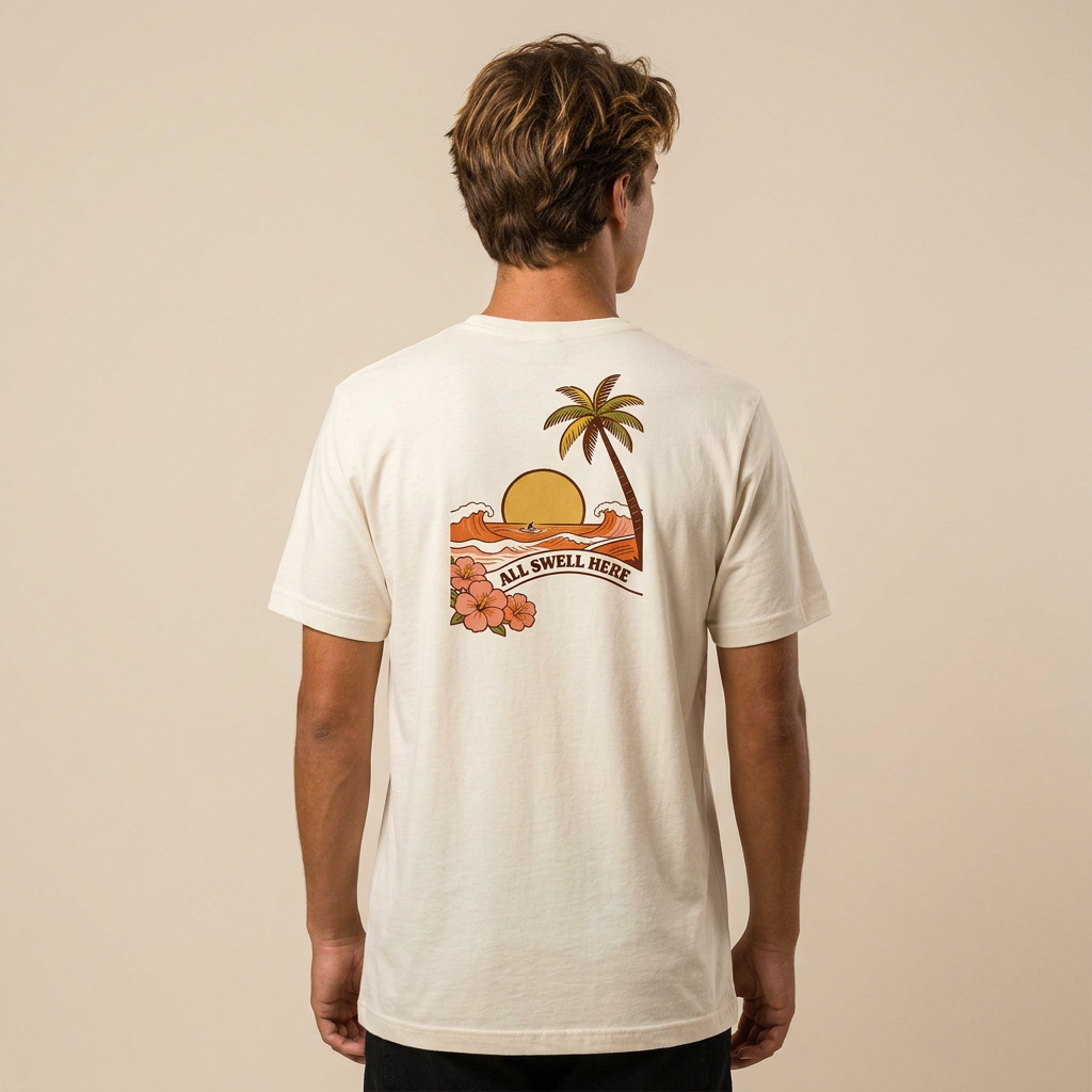 Retro Shoreline Bliss