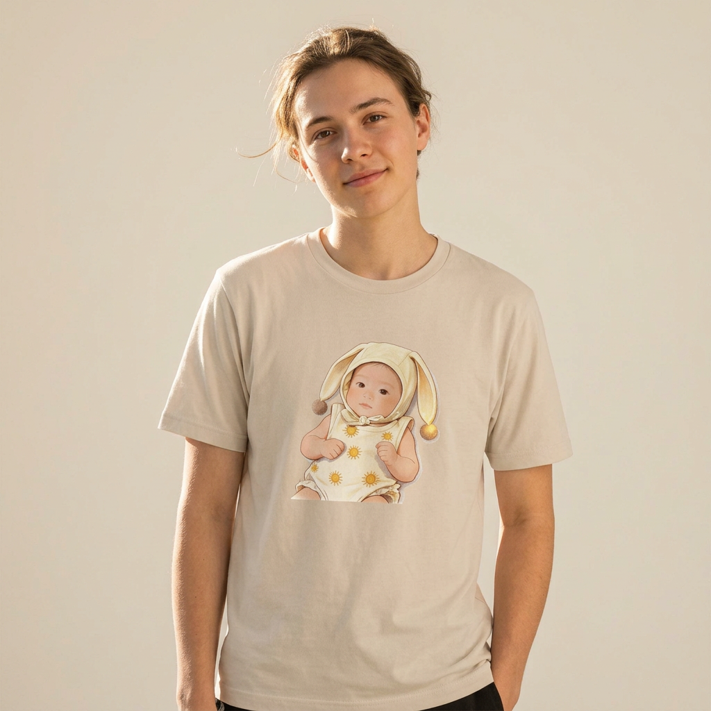 Sun-Kissed Bunny Portrait