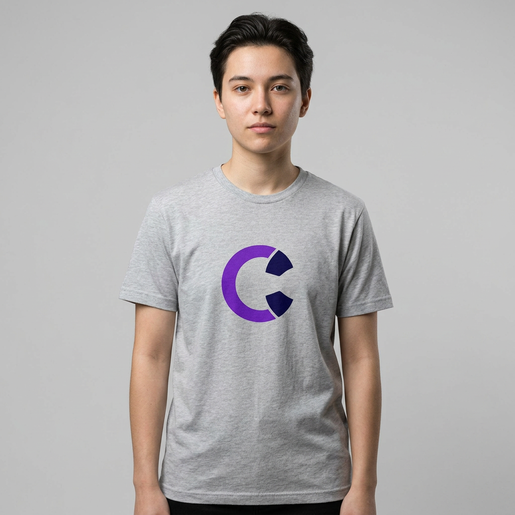 Modern Geometric Dual Arc Logo