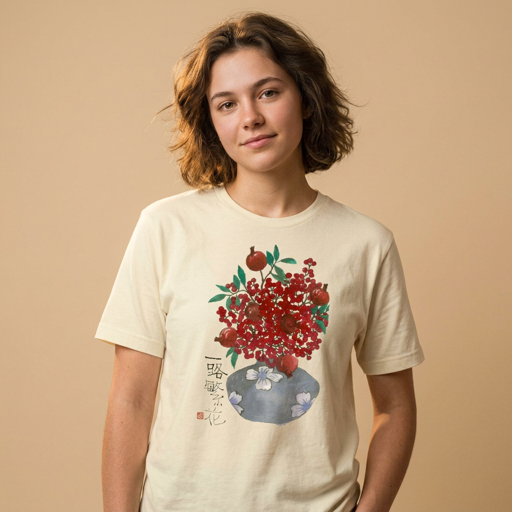 一路繁花 Pomegranate Still Life