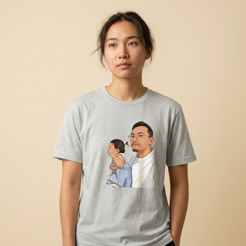 Father and Daughter Portrait