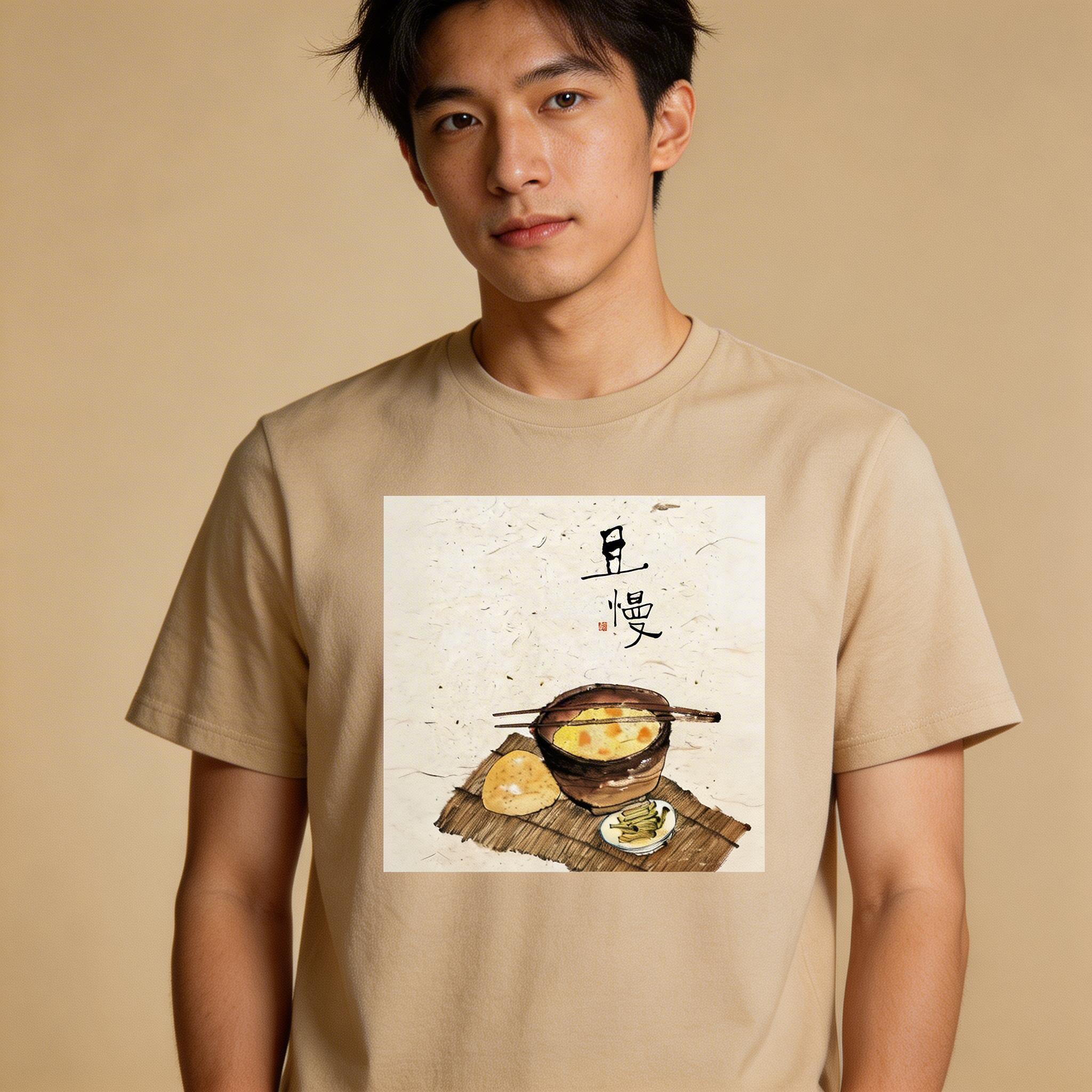 且慢 Zen Still Life Ink Painting