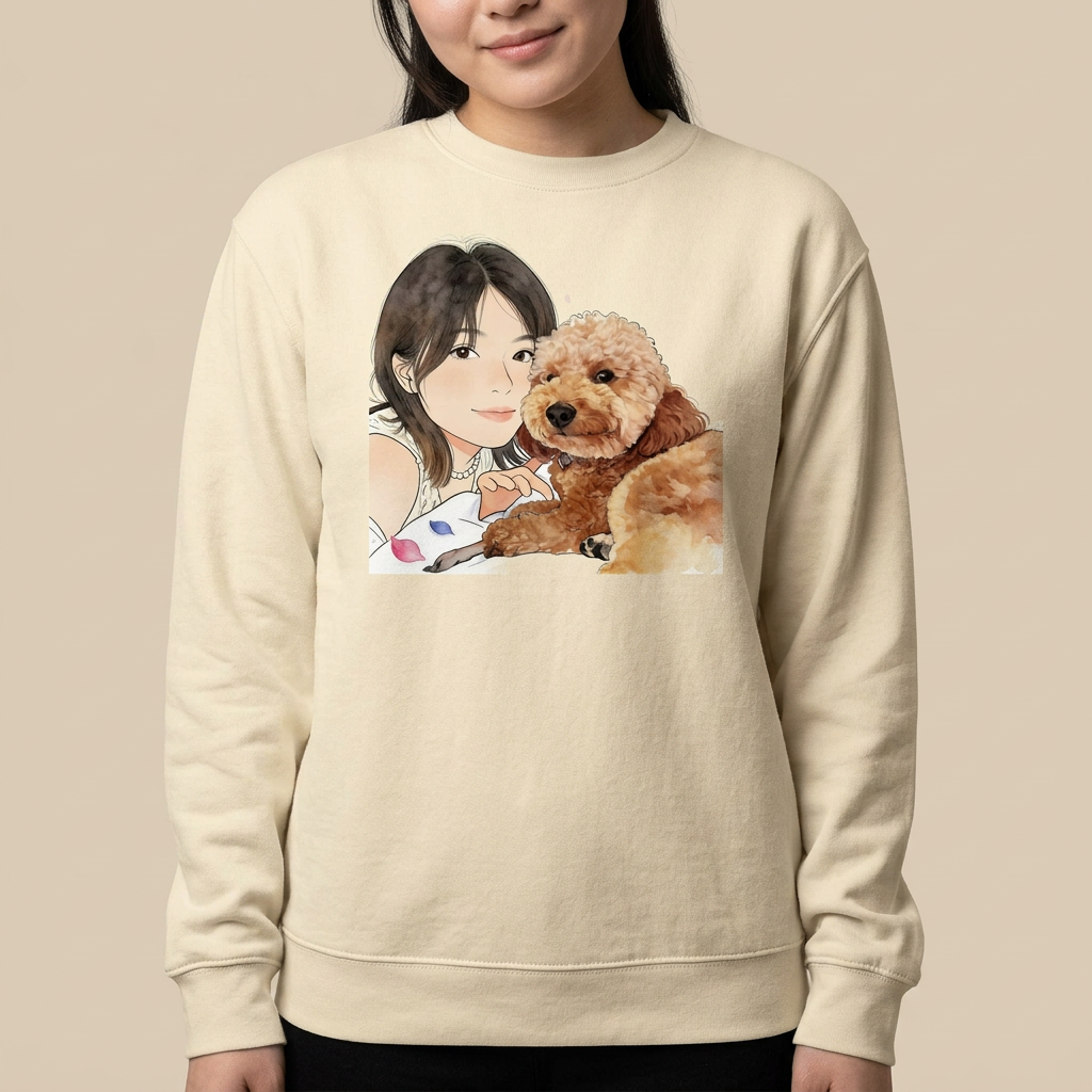 Sun-Kissed Petals & Poodle