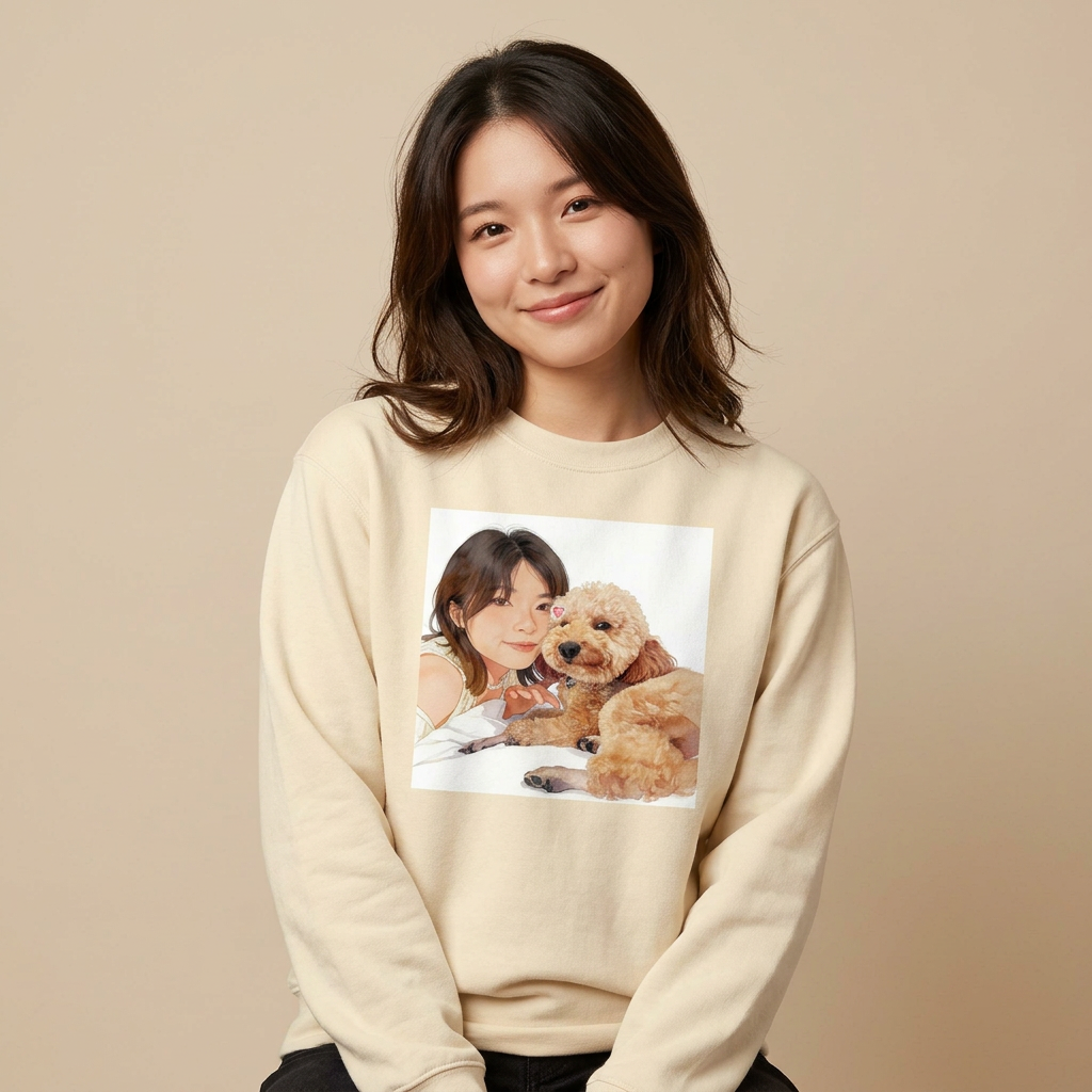 Warm Cuddle Portrait