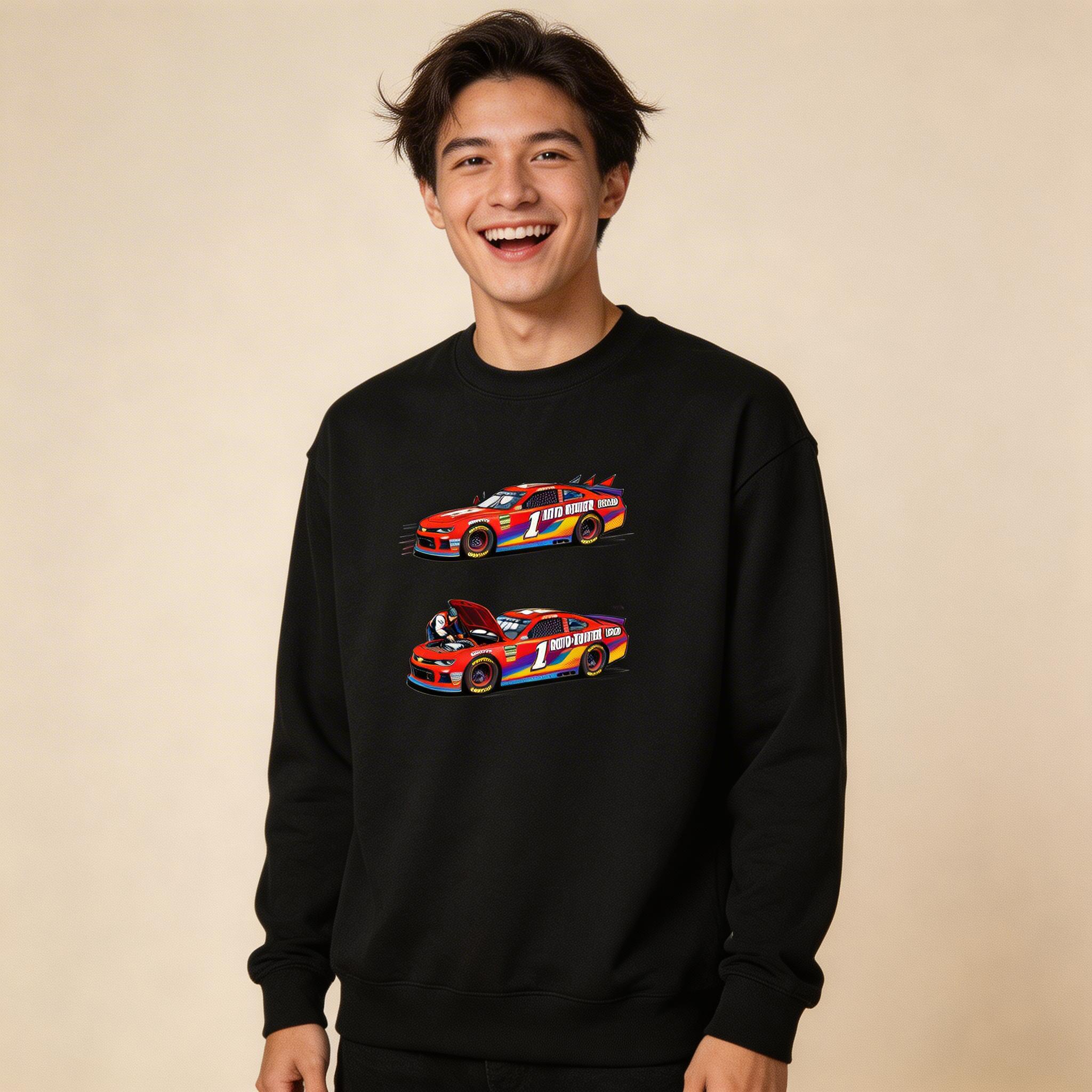 Sam Mayer Vintage NASCAR Racing Graphic