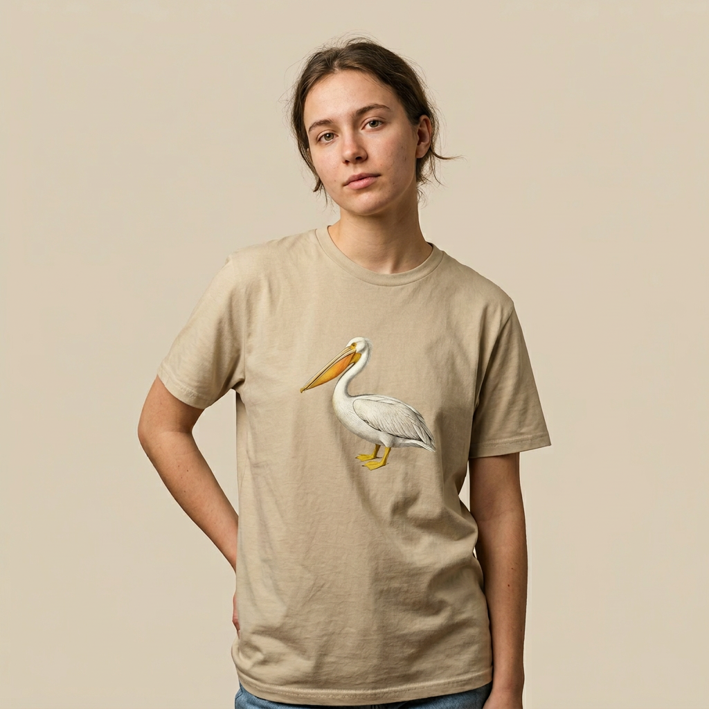 Audubon American White Pelican Scientific Plate