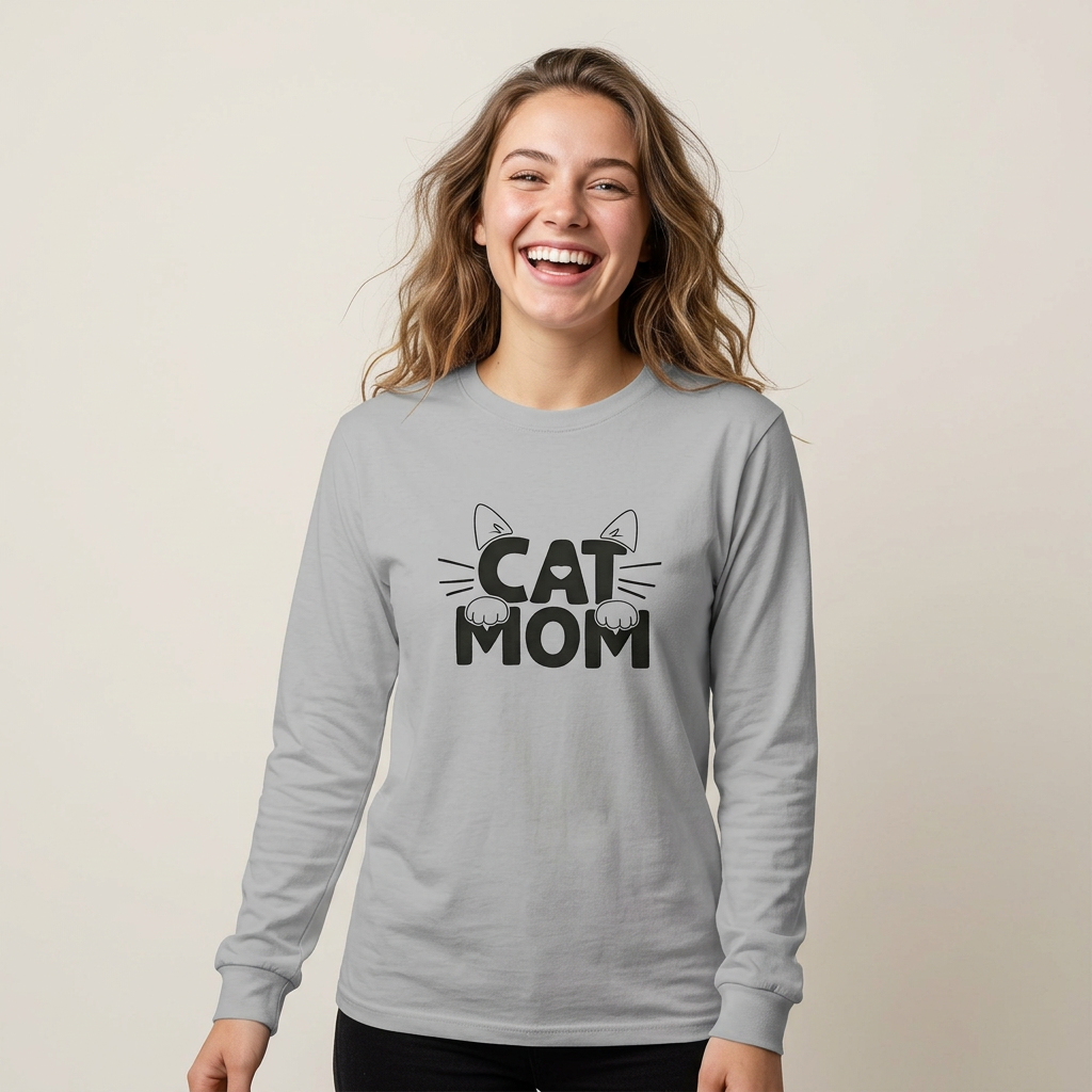 Purr-fect Mom Vector