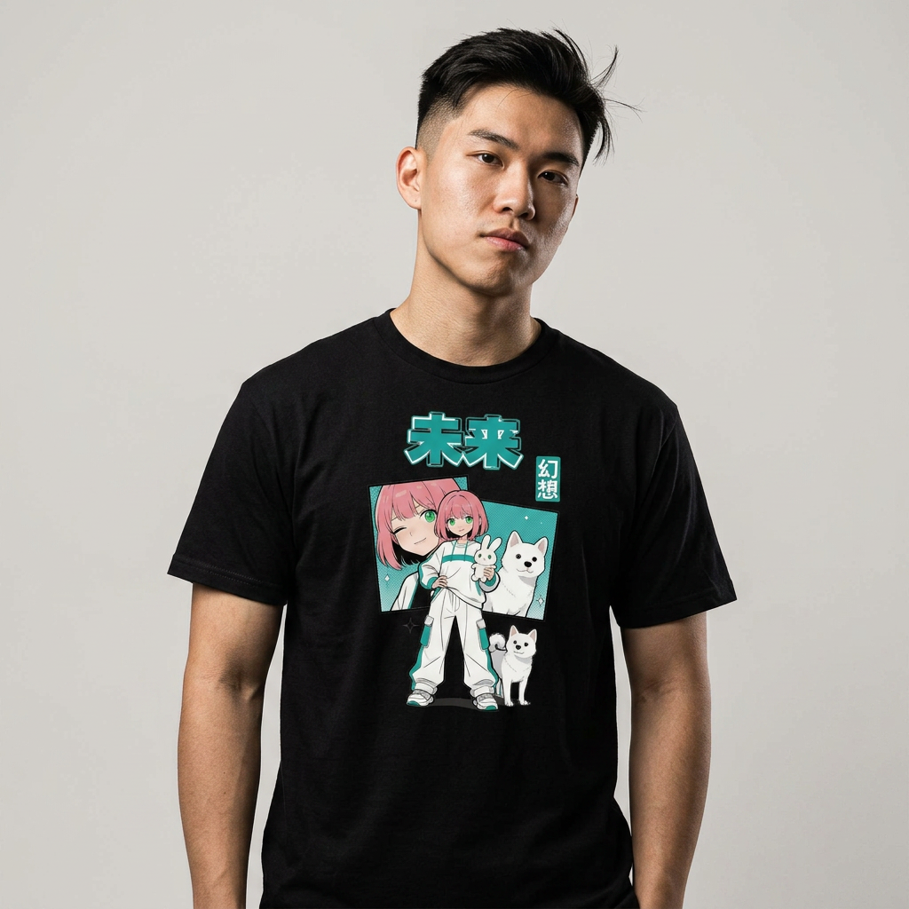 Neon Manga Dreamscape