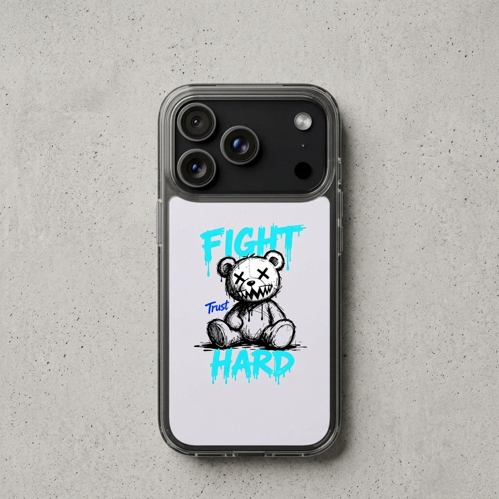 Streetwear Fight Hard Bear