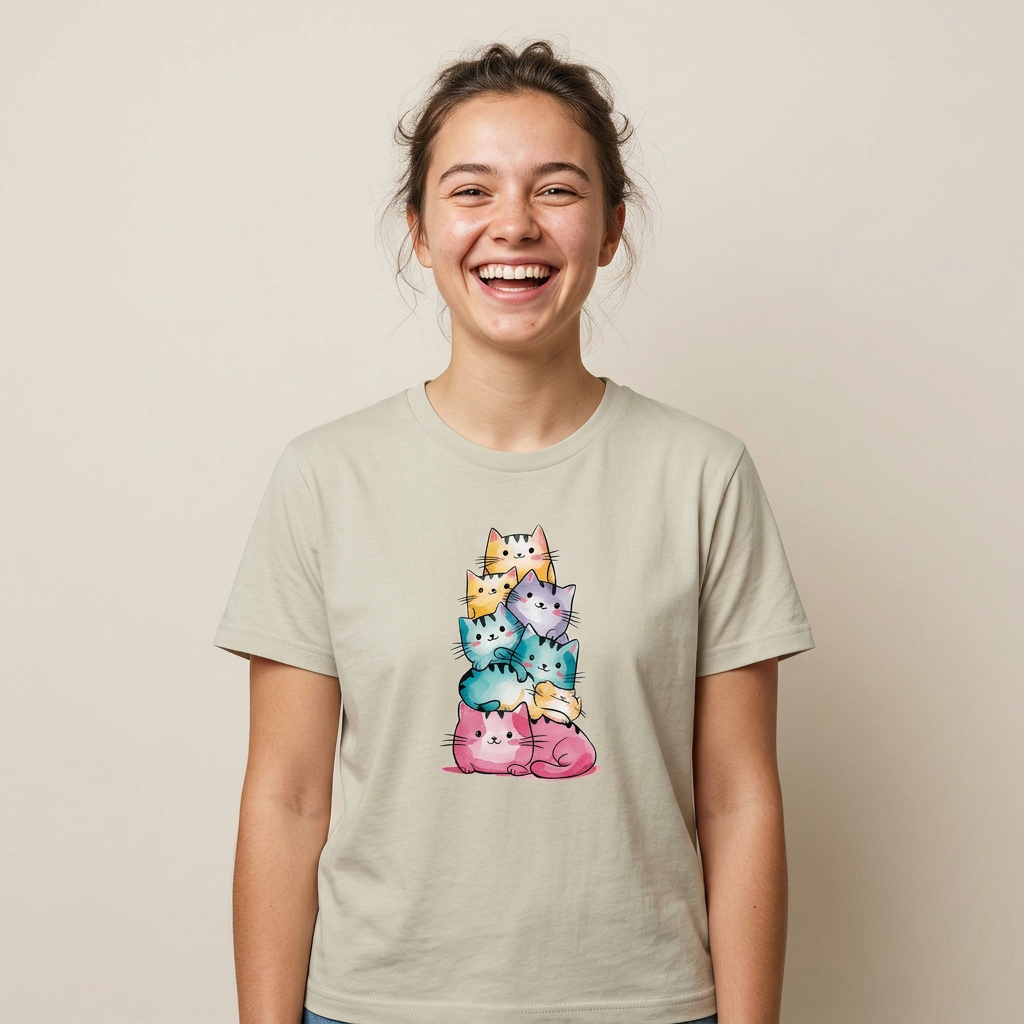 Cheerful Cat Stack