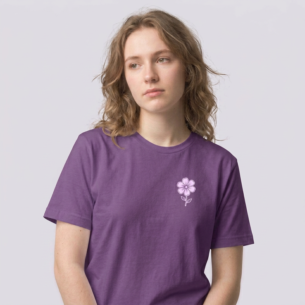 Seven-Petal Minimalist Blossom