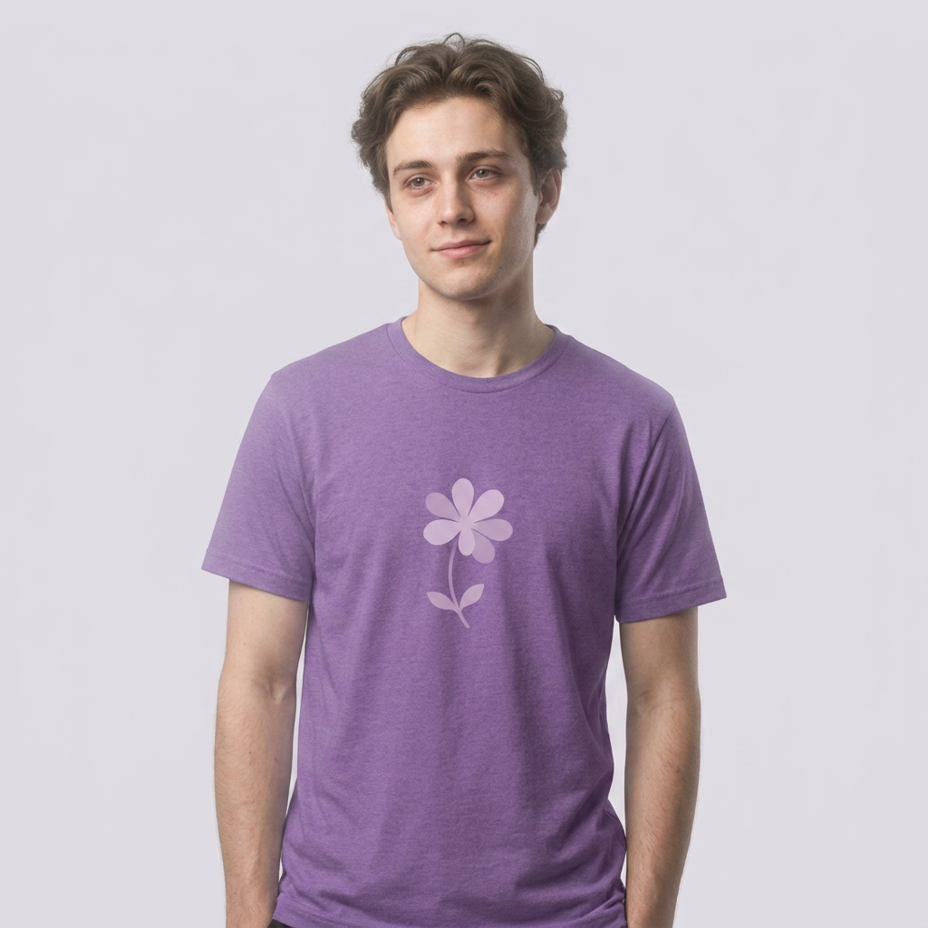 Seven-Petal Lavender Bloom