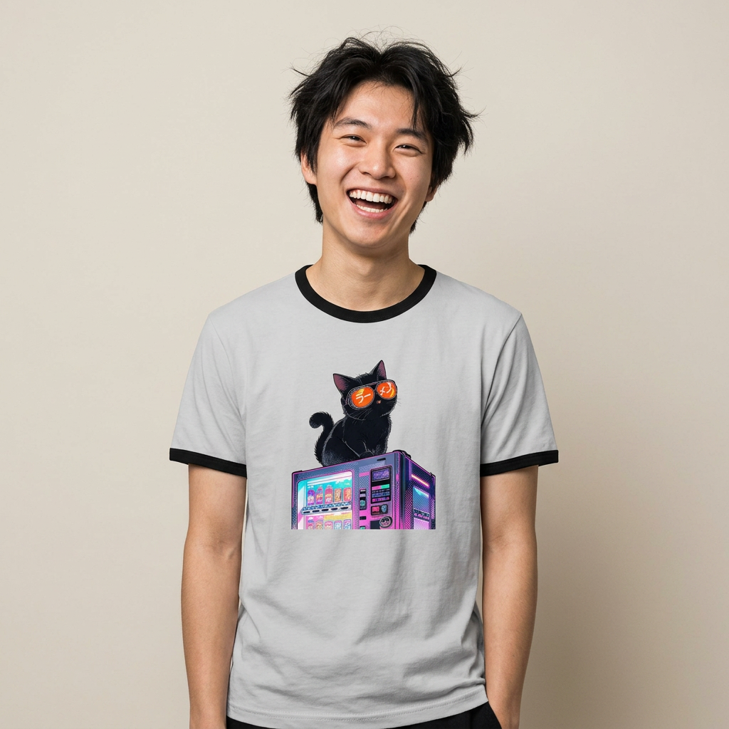 Neon Alley Hero: Pop-Art Cat