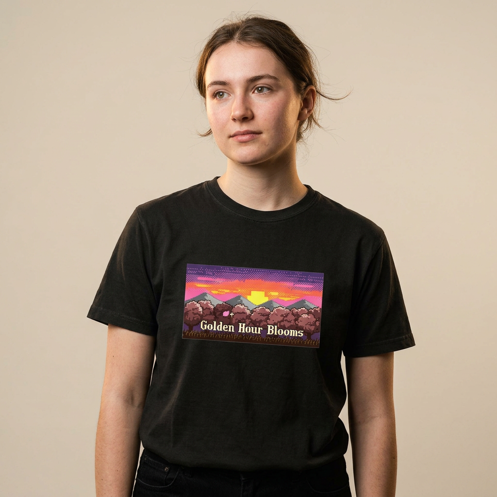 Pixel Peak: Golden Hour