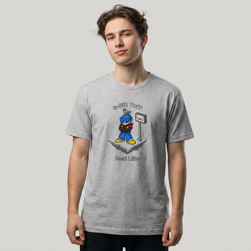 Pixel Tuff: The Bus Stop Stance
