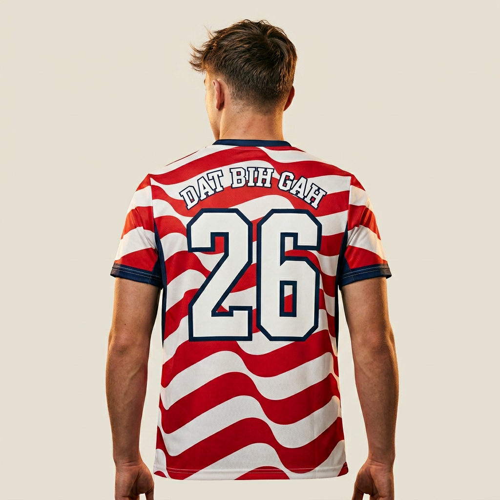 USA 2026 Collegiate Matchday Back