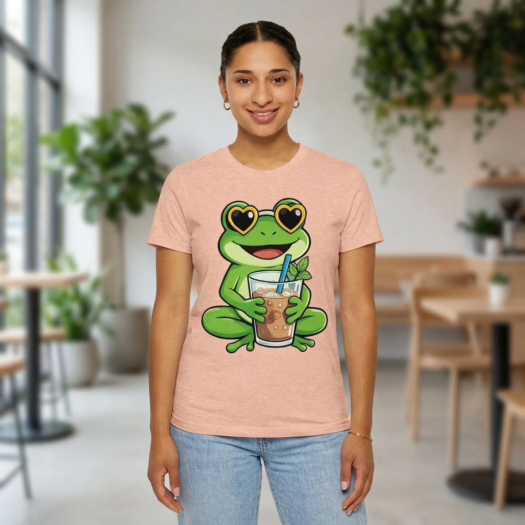 Summer Chill Frog Sticker