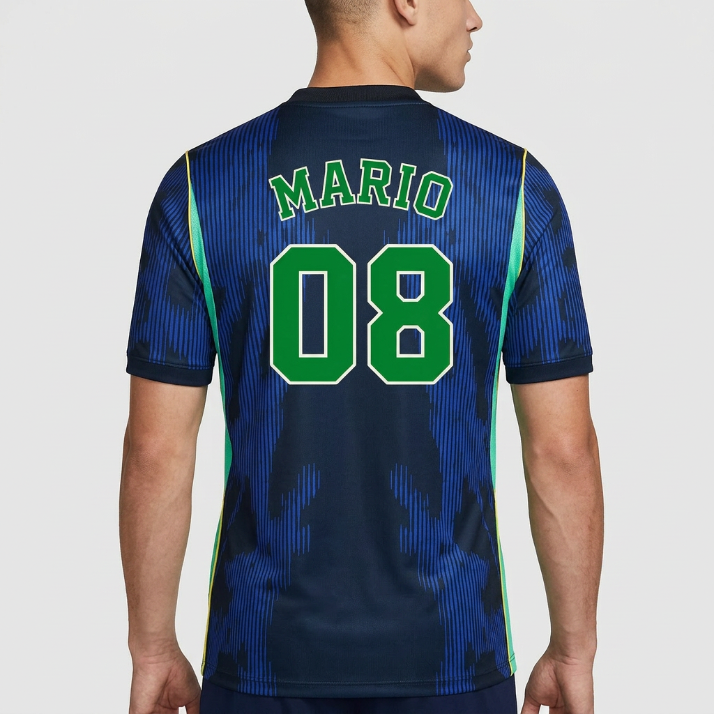 Retro Brazil Mario 08 Classic