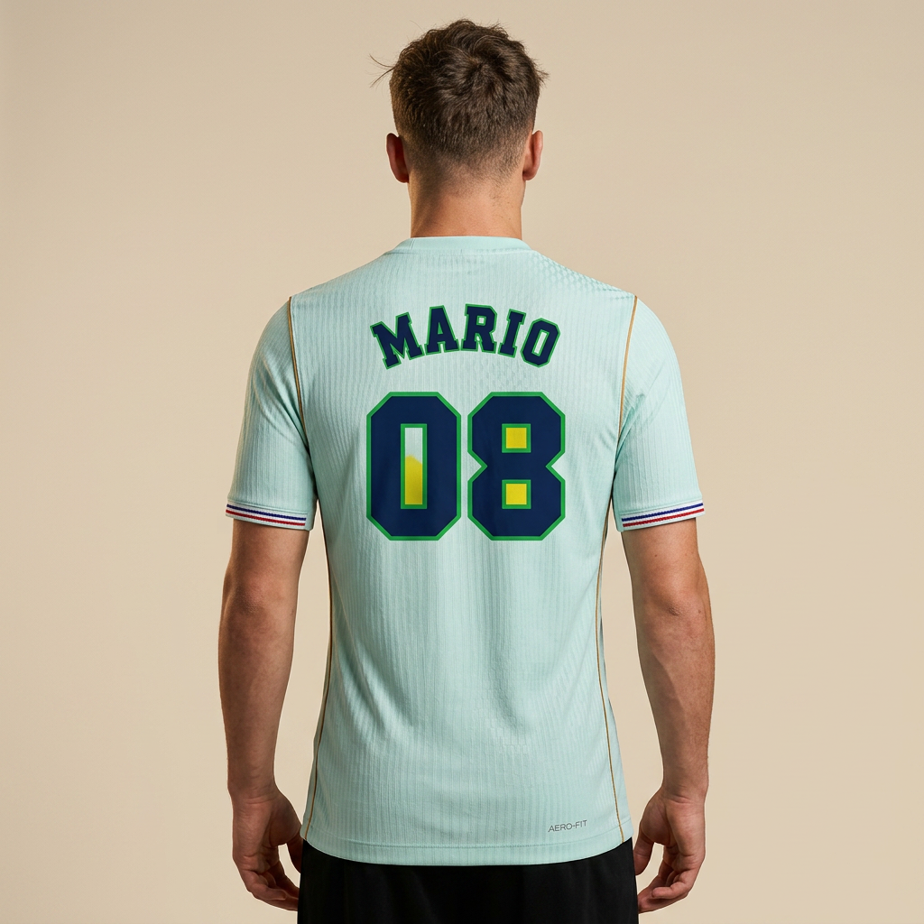 Retro Brazil Mario 08