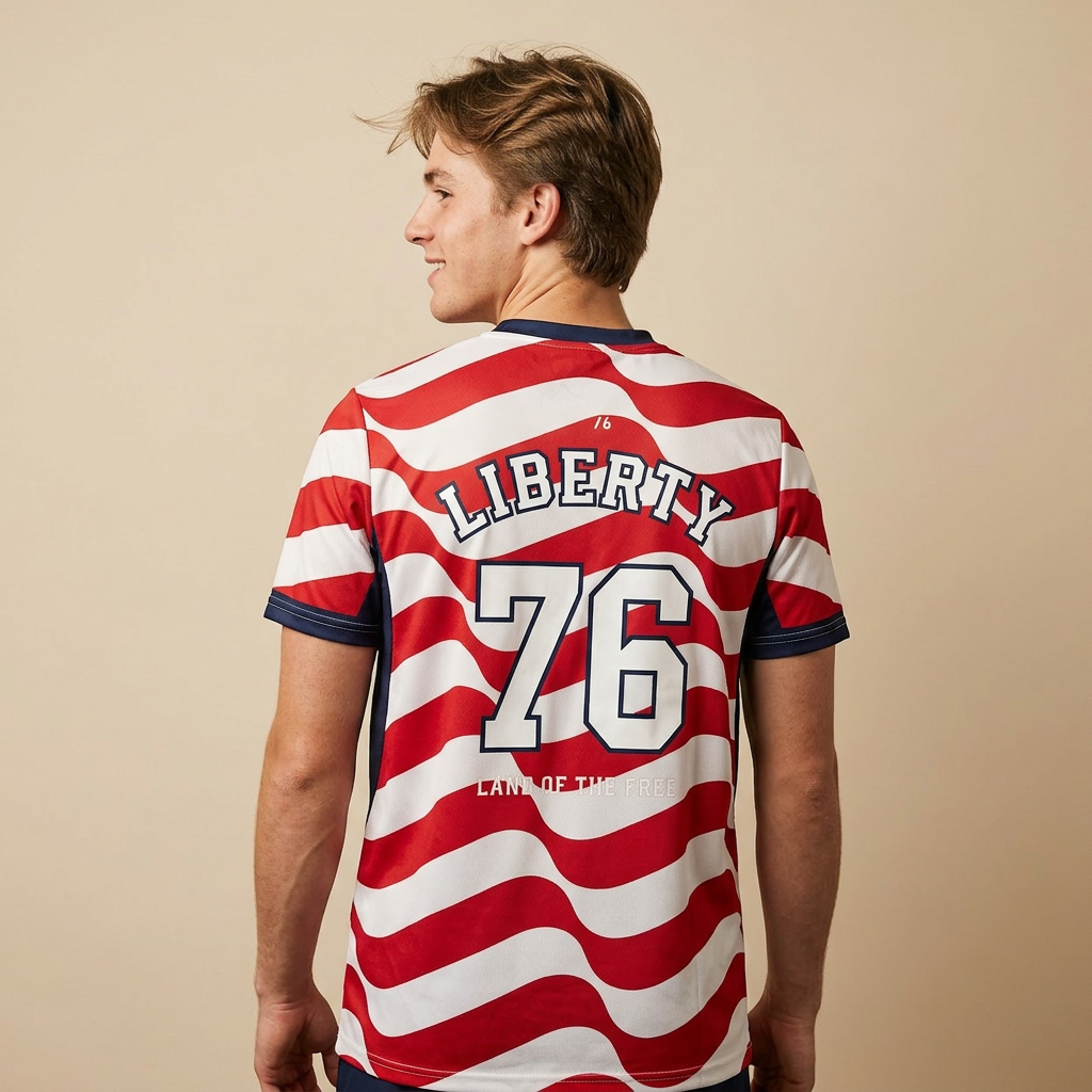 USA Liberty 76 Collegiate Matchday Back