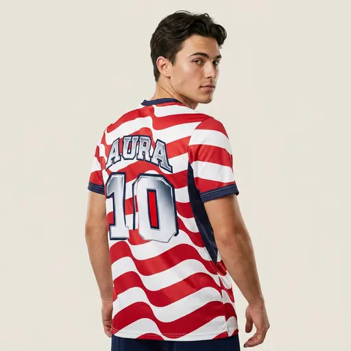 Alpha Aura Esports Kit | CS855 USA 2026 Home-Inspired Jersey - Men's preview image