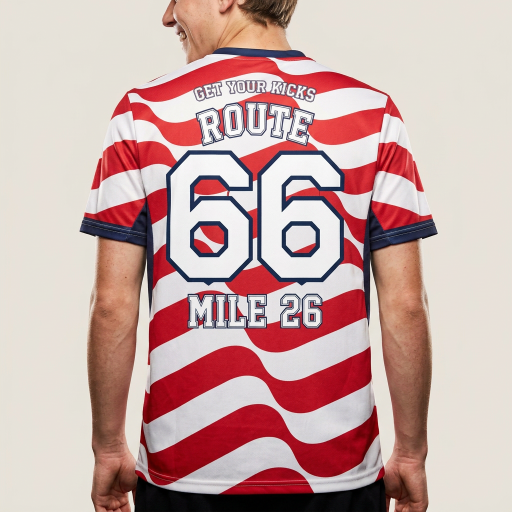 Route 66 Americana Matchday Back