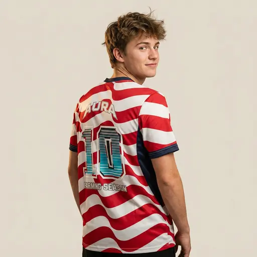 Aura Farming Street Kit | CS855 USA 2026 Home-Inspired Jersey - Men's preview image