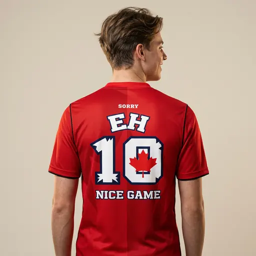The Polite Canadian Meme Kit | CS858 Canada 2026 Home-Inspired Jersey - Men's preview image
