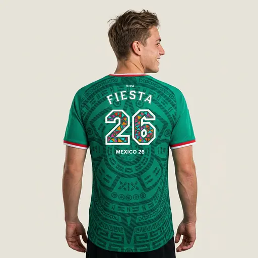 Fiesta Mexicana '26 Host Kit | CS862 Mexico 2026 Home-Inspired Jersey - Men's preview image