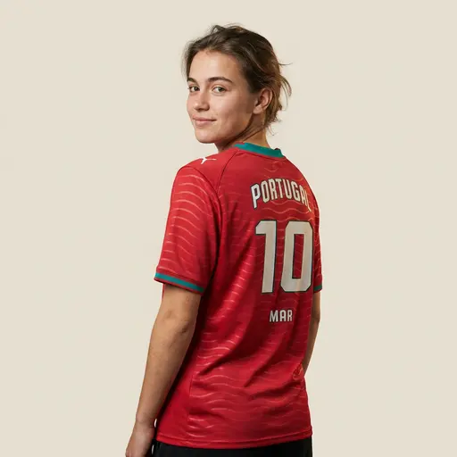 Portugal Ocean Heritage Matchday Kit | CS863 Portugal 2026 Home-Inspired Jersey - Men's preview image