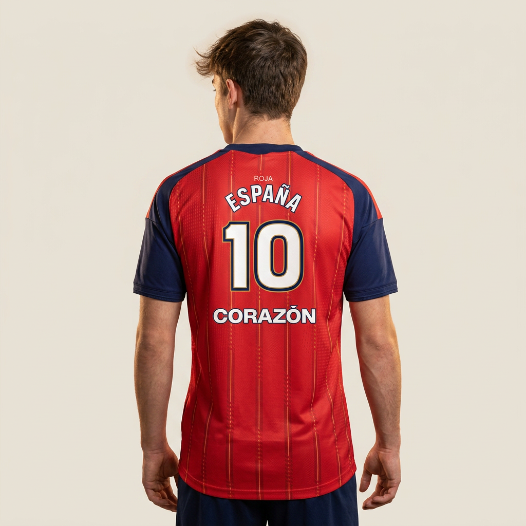 ESPAÑA 10 'Furia Roja' Professional Back Kit