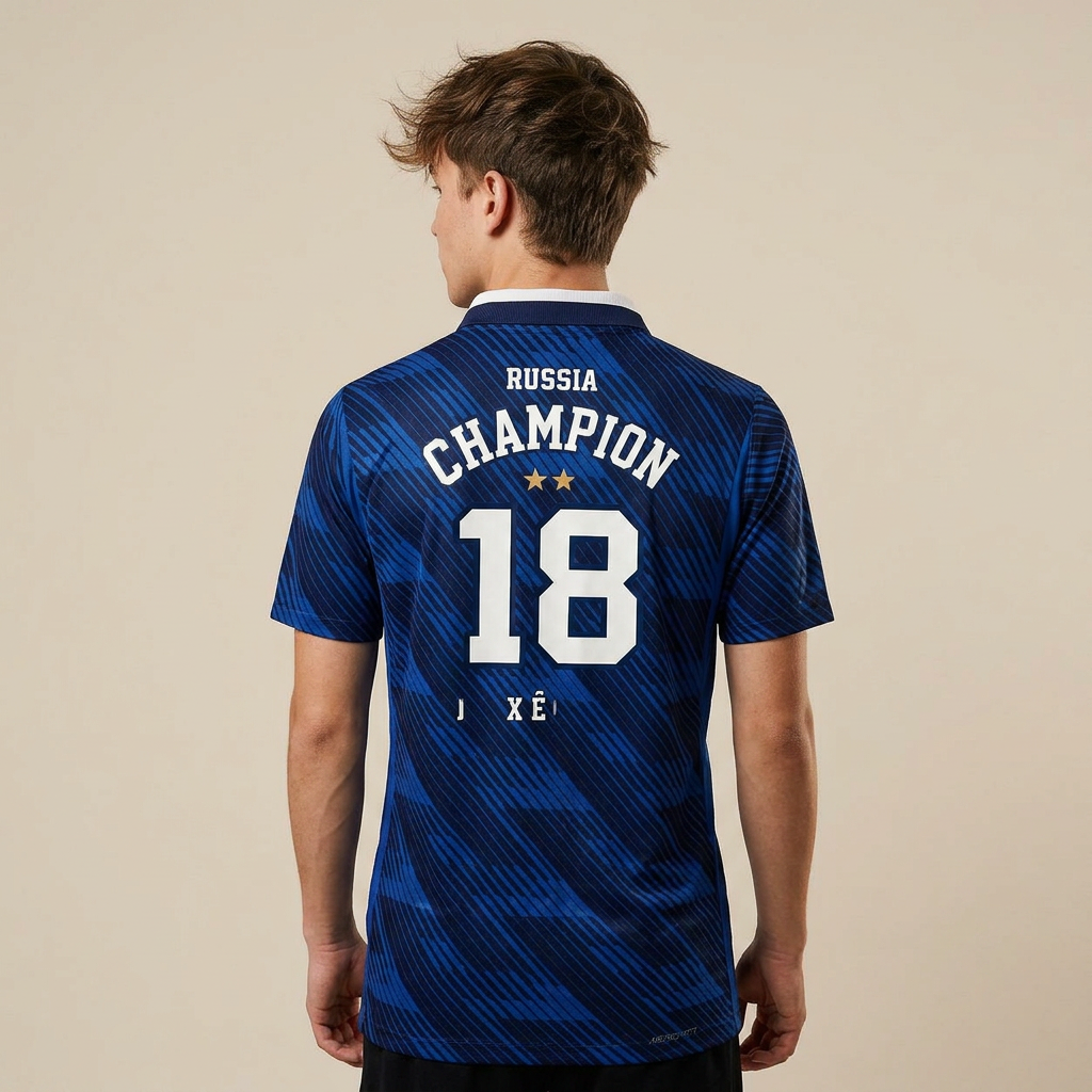 France 2018 Champion Tribute Back