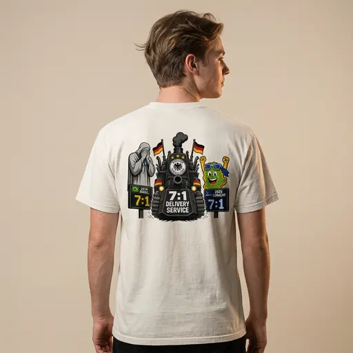German 7:1 Legacy Service | Oversized Faded T-Shirt | AS Colour 5082 preview image