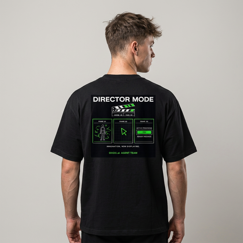 OiiOii 'Director Mode' Flagship Studio Graphic