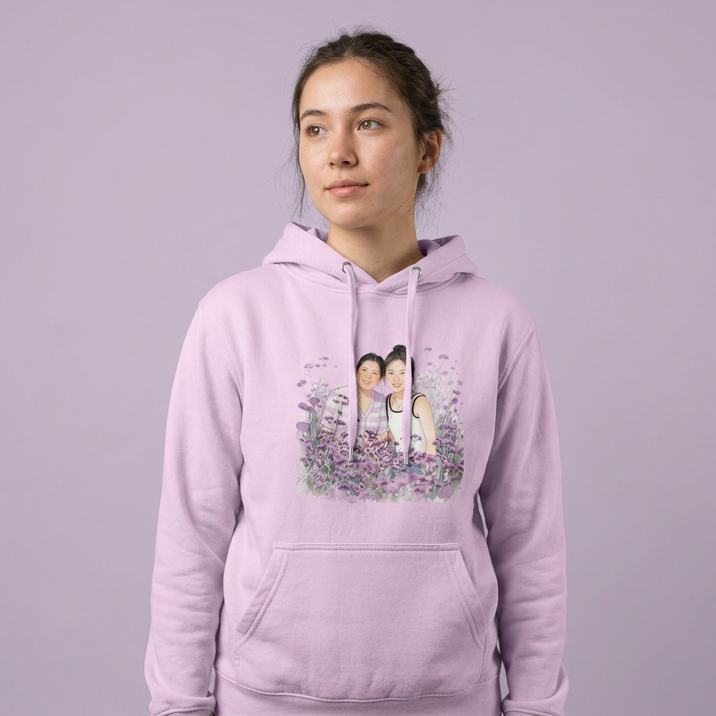 Lavender Garden Portrait