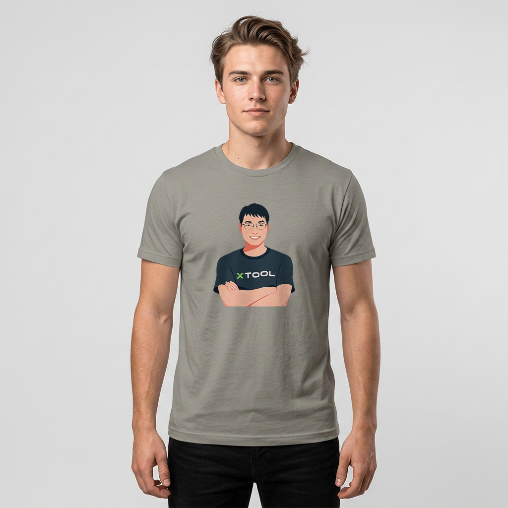 Tech Visionary Graphic Portrait