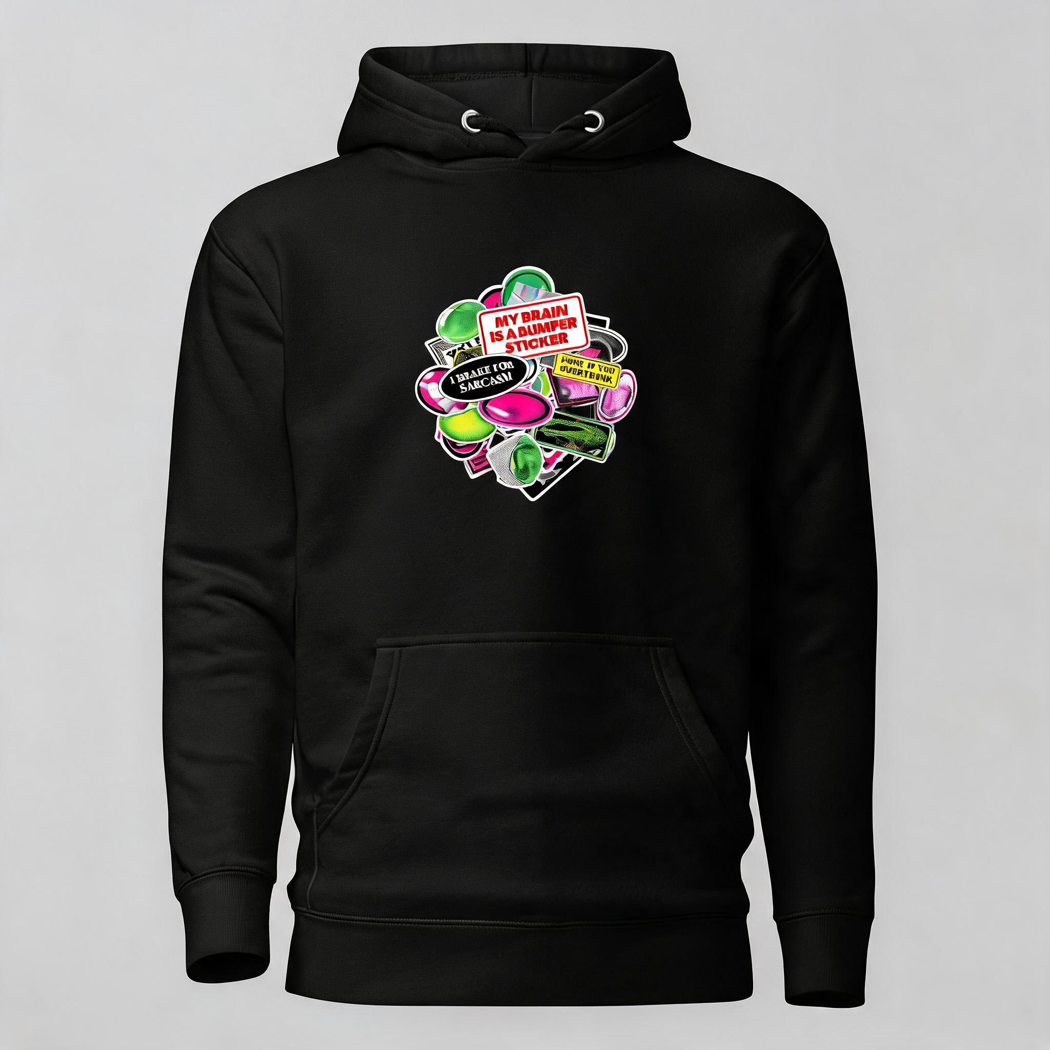 Brain Glitch Sticker Bomb
