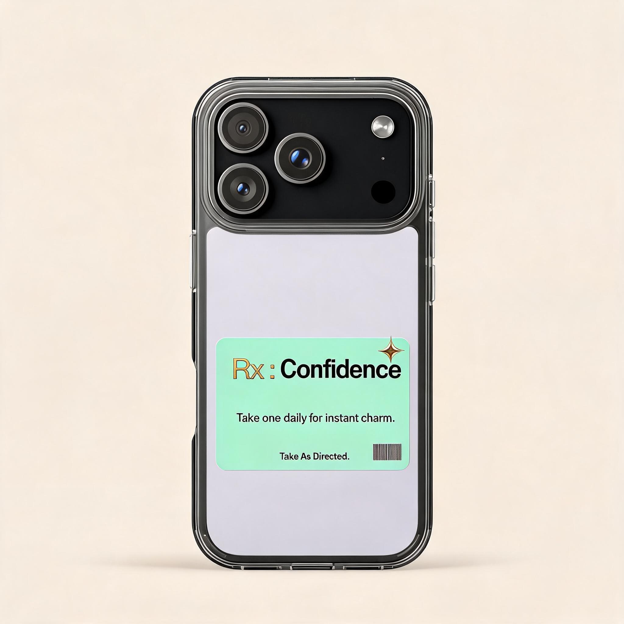 Prescription: Confidence